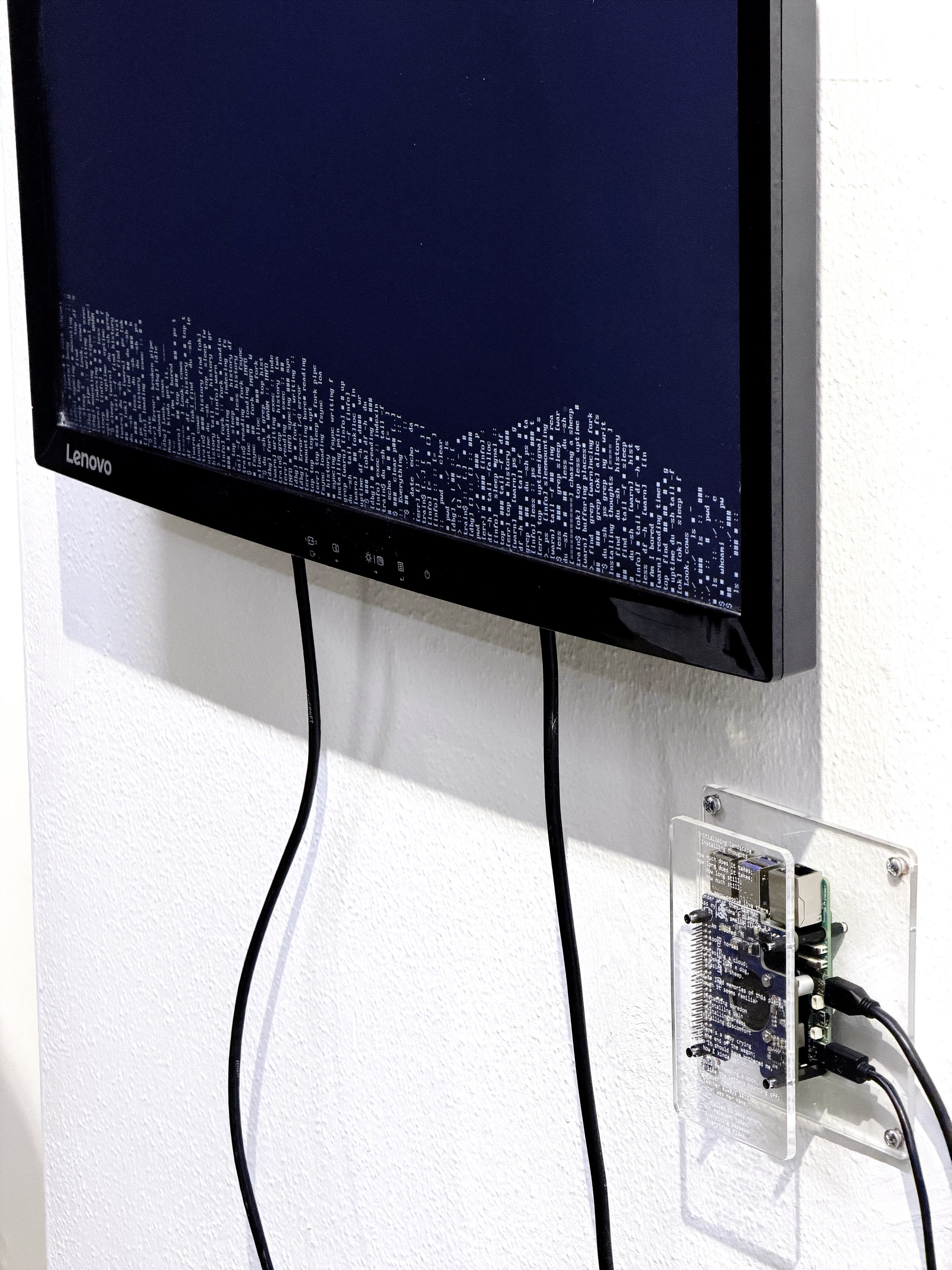 Runtime Landscape installation view